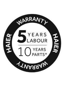 Haier Cube 90 HCR5919EHMB Frost-Free American Fridge Freezer With Plumbed Water Dispenser, E Rated - Black -Appliance Pro VLT8R SQ6 0000000004 BLACK SLd4