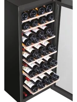 Haier HWS84GNF 84-Bottle Wine Cooler, Single Zone, F Rated - Black -Appliance Pro VLTAI SQ4 0000000004 BLACK SLd2