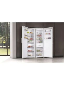 Haier H3F330WEH1 Frost-Free Upright Freezer, E Rated - White -Appliance Pro VLTBH SQ6 0000000013 WHITE SLd4