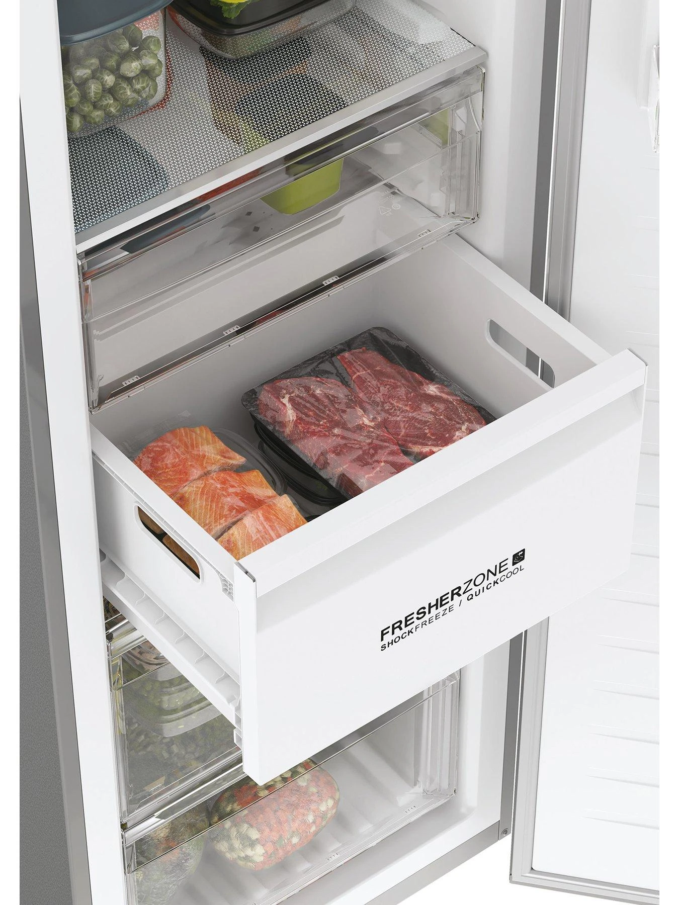 Haier H3F330SEH1 Frost-Free Upright Freezer, E Rated - Stainless Steel 7 Haier H3F330SEH1 Frost-Free Upright Freezer, E Rated - Stainless Steel - Image 5