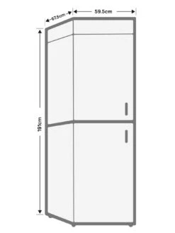 Haier H3F330SEH1 Frost-Free Upright Freezer, E Rated - Stainless Steel 16 Haier H3F330SEH1 Frost-Free Upright Freezer, E Rated - Stainless Steel -Appliance Pro VLTBI SQ7 0000000166 STAINLESS STEEL ICf