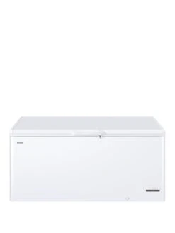 Haier HCE519F Chest Freezer, 519 Litre Capacity, F Rated - White