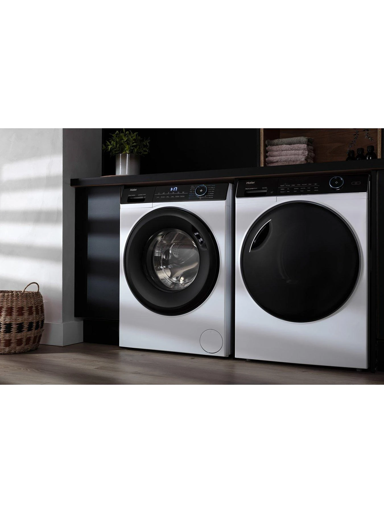 Haier I-Pro Series 3 HW90-B14939 9kg Load, 1400 Spin Washing Machine, A Rated - White 8 Haier I-Pro Series 3 HW90-B14939 9kg Load, 1400 Spin Washing Machine, A Rated - White - Image 6