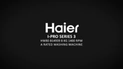 Haier I-Pro Series 3 HW90-B14939 9kg Load, 1400 Spin Washing Machine, A Rated - White 17 Haier I-Pro Series 3 HW90-B14939 9kg Load, 1400 Spin Washing Machine, A Rated - White -Appliance Pro VLTCG SQ8 0000000013 WHITE DVvL