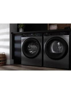 Haier I-Pro Series 3 HW90-B14939S8 9kg Load, 1400 Spin Washing Machine, A Rated - Graphite -Appliance Pro VLTCH SQ5 0000000527 GRAPHITE SLd3