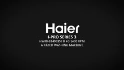 Haier I-Pro Series 3 HW90-B14939S8 9kg Load, 1400 Spin Washing Machine, A Rated - Graphite -Appliance Pro VLTCH SQ8 0000000527 GRAPHITE DVvL