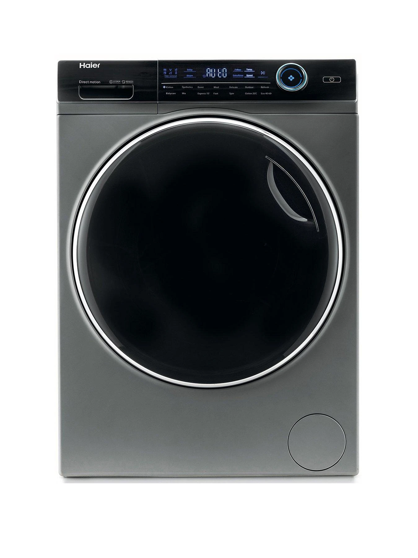 Haier I-Pro Series 7 HW80-B14979S 8kg Wash, 1400 Spin Washing Machine, A Rated - Graphite 3 Haier I-Pro Series 7 HW80-B14979S 8kg Wash, 1400 Spin Washing Machine, A Rated - Graphite