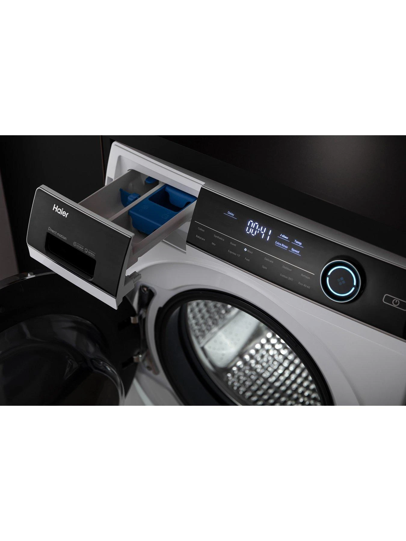 Haier I-Pro Series 7 HW100-B14979 10kg Wash, 1400 Spin Washing Machine, A Rated - White 4 Haier I-Pro Series 7 HW100-B14979 10kg Wash, 1400 Spin Washing Machine, A Rated - White - Image 2