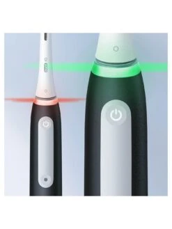 Oral B Oral-B IO3 Matt Black & Ice Blue (Duo Pack + Travel Case) -Appliance Pro VM6TD SQ4 0000000088 NO COLOR SLd2