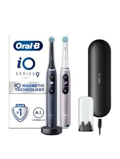 Oral B Oral-B Oral-B IO9 Black Lava & Rose Quartz (Duo Pack)