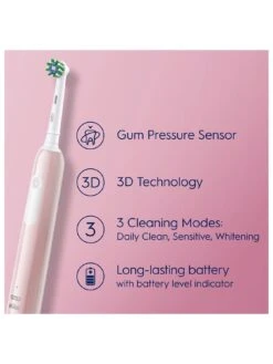 Oral B Oral-B Pro 1 3D White Pink + 3DW Luxe Paste 11 Oral B Oral-B Pro 1 3D White Pink + 3DW Luxe Paste -Appliance Pro VM6U8 SQ4 0000000088 NO COLOR SLd2