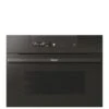 Haier HWO45NB2B0B1 34-Litre I-Message Series 2 Built-in Combi Microwave With Grill, 900W - Black -Appliance Pro VM9OZ SQ1 0000000004 BLACK SLf