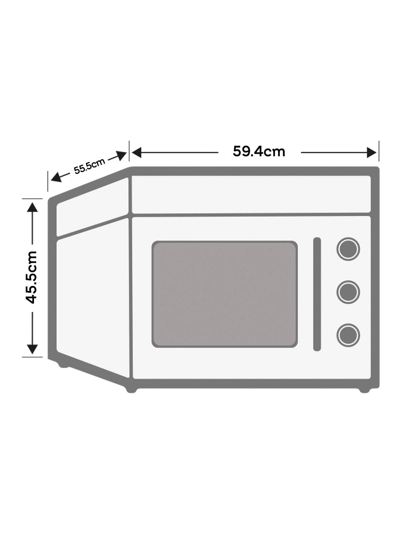 Haier HWO45NB2B0B1 34-Litre I-Message Series 2 Built-in Combi Microwave With Grill, 900W - Black 9 Haier HWO45NB2B0B1 34-Litre I-Message Series 2 Built-in Combi Microwave With Grill, 900W - Black - Image 7