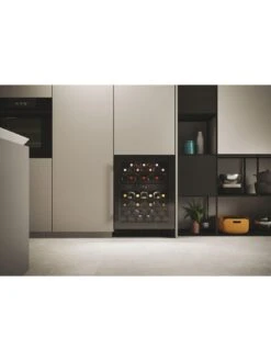 Haier HAKWBD 60 UK H-WINE 700 Wine Cooler, 44-Bottle Capacity, WiFi Enabled, F Rated - Black -Appliance Pro VM9PG SQ4 0000000004 BLACK SLd2