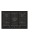 Haier Series 2 HAVG75S2B 75cm Wide Gas Hob, 5 Cooking Zones - Black -Appliance Pro VM9Q1 SQ1 0000000004 BLACK SLf