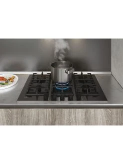 Haier Series 2 HAVG75S2B 75cm Wide Gas Hob, 5 Cooking Zones - Black -Appliance Pro VM9Q1 SQ4 0000000004 BLACK SLd2