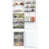 Haier HBW5519EK Integrated 70/30 Frost-Free Fridge Freezer, WiFi Enabled, E Rated - White -Appliance Pro VM9Q9 SQ1 0000000166 STAINLESS STEEL SLf