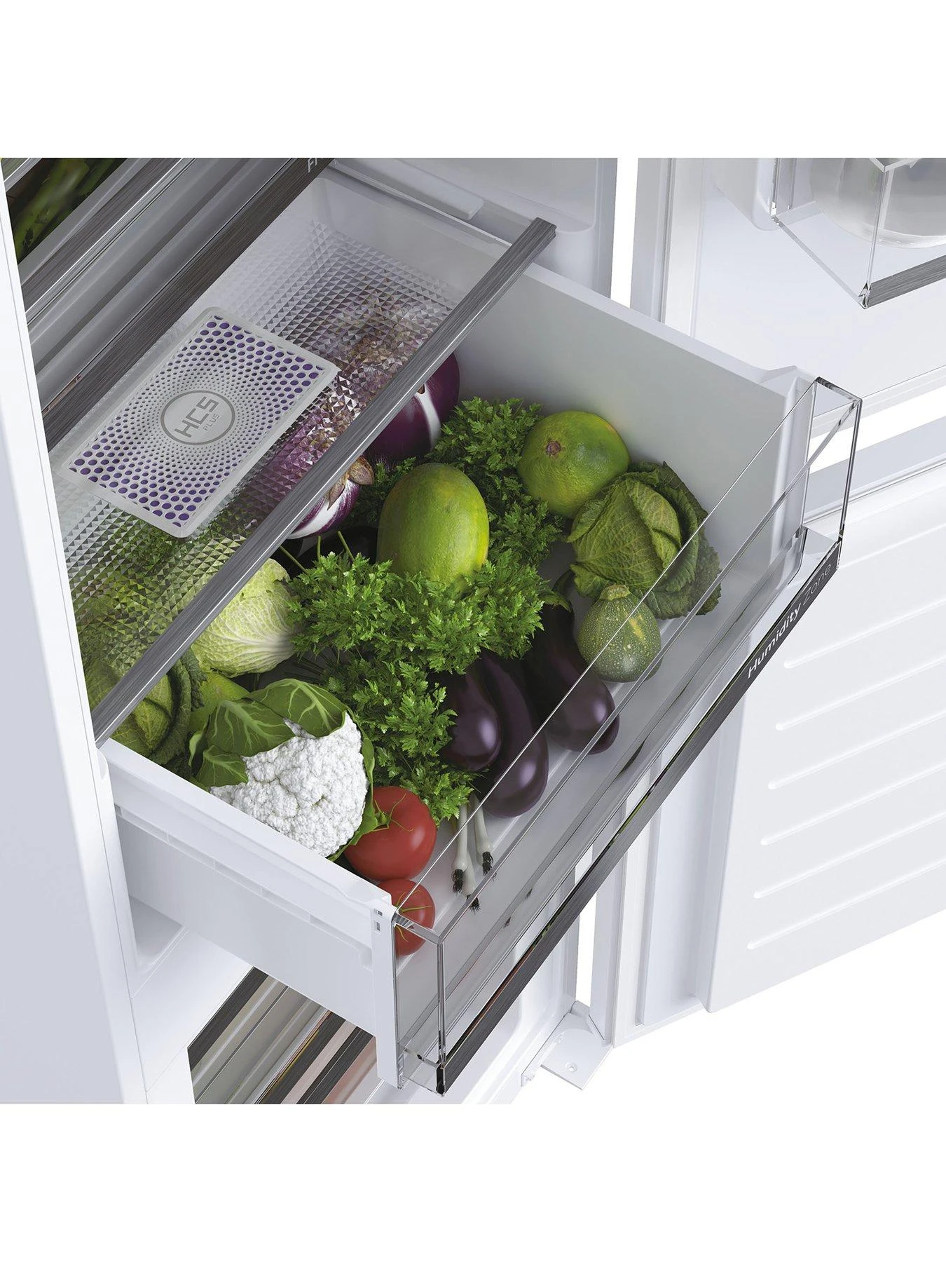 Haier HBW5519EK Integrated 70/30 Frost-Free Fridge Freezer, WiFi Enabled, E Rated - White 5 Haier HBW5519EK Integrated 70/30 Frost-Free Fridge Freezer, WiFi Enabled, E Rated - White - Image 3