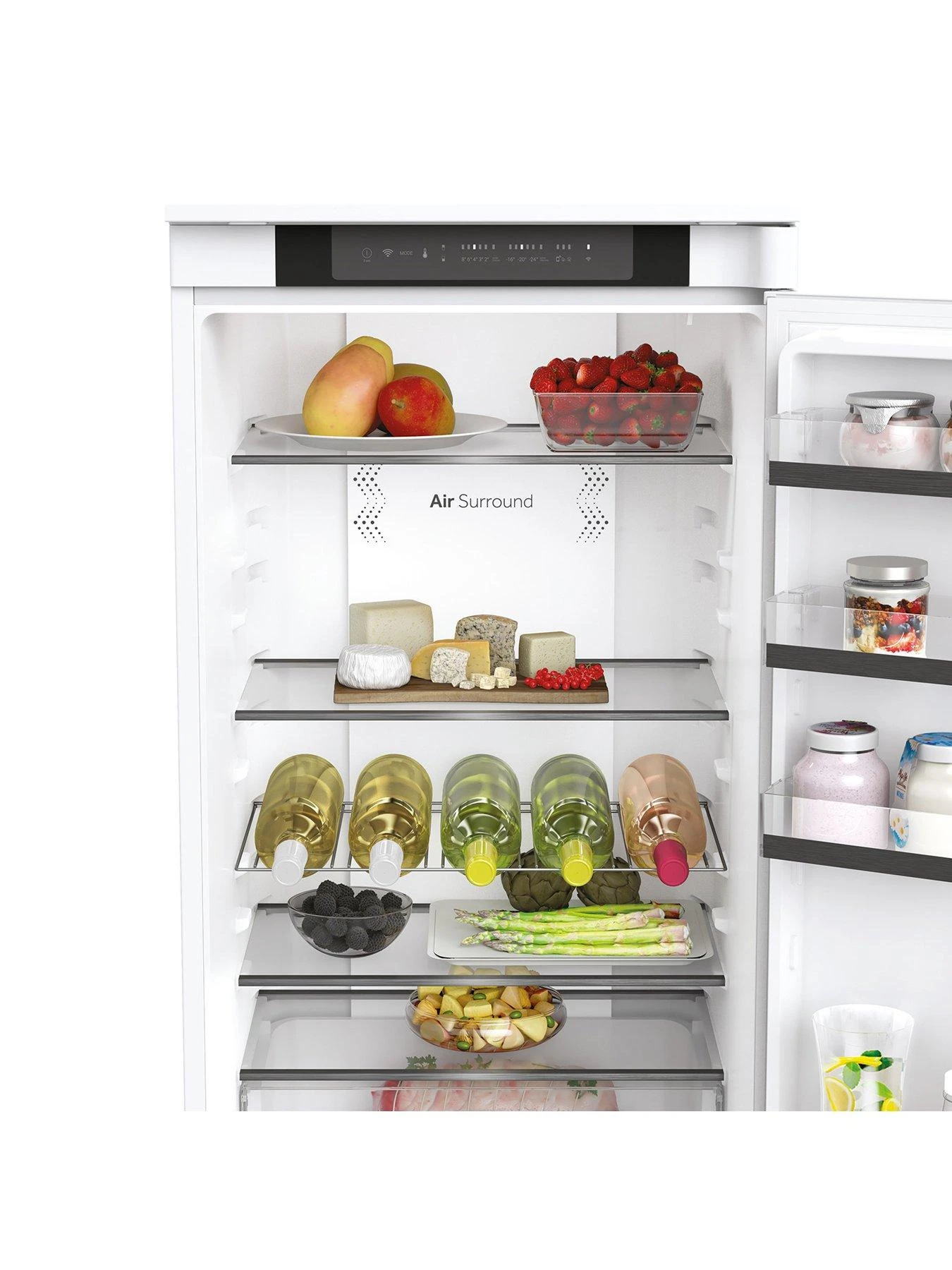 Haier HBW5519EK Integrated 70/30 Frost-Free Fridge Freezer, WiFi Enabled, E Rated - White 6 Haier HBW5519EK Integrated 70/30 Frost-Free Fridge Freezer, WiFi Enabled, E Rated - White - Image 4