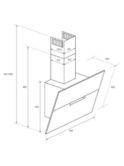 Haier Series 2 I-Link HADG6DS2XWIFI WiFi Connected 60cm Wide Chimney Cooker Hood - Black 15 Haier Series 2 I-Link HADG6DS2XWIFI WiFi Connected 60cm Wide Chimney Cooker Hood - Black -Appliance Pro VM9QJ SQ7 0000000004 BLACK ICf