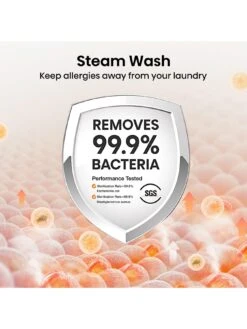 Hisense 5S Series WD5S1045BW 10.5KG 1400rpm Auto Dosing Freestanding Washer Dryer - White 14 Hisense 5S Series WD5S1045BW 10.5KG 1400rpm Auto Dosing Freestanding Washer Dryer - White -Appliance Pro VME1C SQ5 0000000013 WHITE SLd3