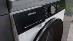 Hisense 5S Series WF5S1245BW 12KG 1400rpm Auto Dosing Freestanding Washing Machine - White -Appliance Pro VME1I SQ8 0000000013 WHITE DVvL