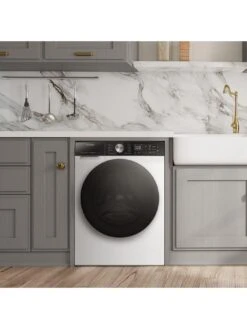 Hisense 5S Series WF5S1045BW 10.5KG 1400rpm Auto Dosing Freestanding Washing Machine -White -Appliance Pro VME1K SQ6 0000000013 WHITE SLd4