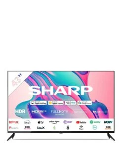 Sharp 43FD2K, 43 Inch, Full HD, Frameless Roku TV