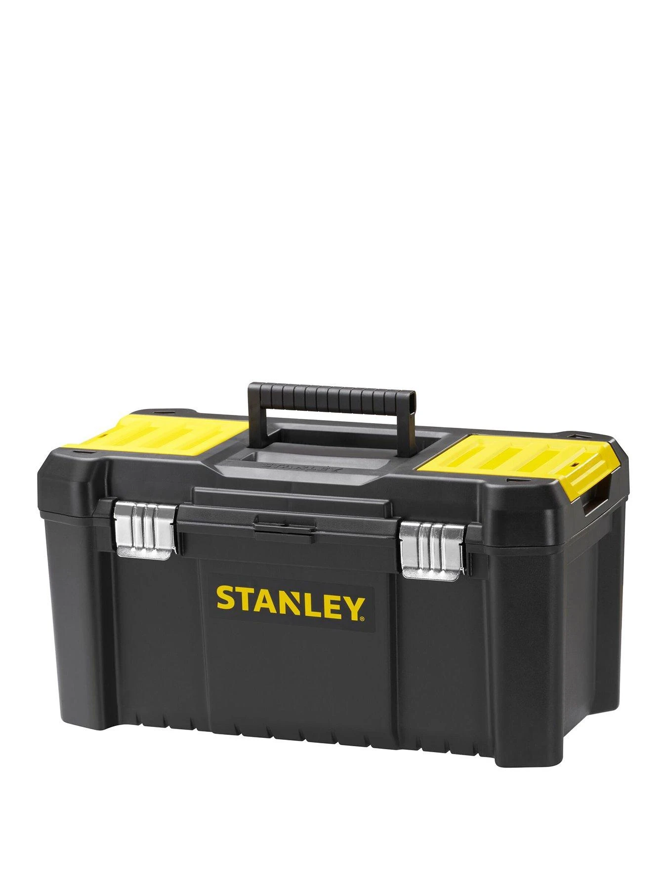 Stanley FatMax STST1-75521 Essential 19-inch Toolbox With Metal Latches - Black/Yellow 3 Stanley FatMax STST1-75521 Essential 19-inch Toolbox With Metal Latches - Black/Yellow