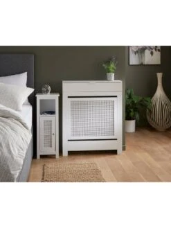 Lloyd Pascal Caspian White Mini Rad Cover With 1 Drawer -Appliance Pro VND4B SQ4 0000000013 WHITE SLd1