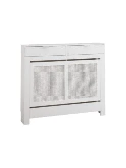 Lloyd Pascal Caspian White Medium Rad Cover With 2 Drawer 11 Lloyd Pascal Caspian White Medium Rad Cover With 2 Drawer -Appliance Pro VND4C SQ4 0000000013 WHITE SLd1