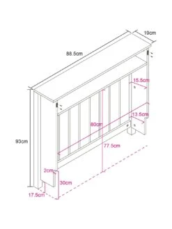 Lloyd Pascal Linley Mini Radiator Cover With 1 Drawer 14 Lloyd Pascal Linley Mini Radiator Cover With 1 Drawer -Appliance Pro VND4E SQ6 0000000143 BROWN SLd3