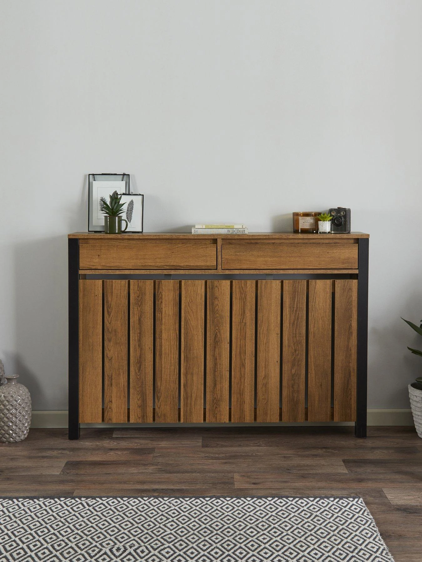 Lloyd Pascal Linley Medium Radiator Cover With 2 Drawers 3 Lloyd Pascal Linley Medium Radiator Cover With 2 Drawers
