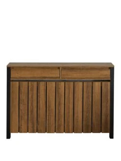 Lloyd Pascal Linley Medium Radiator Cover With 2 Drawers 10 Lloyd Pascal Linley Medium Radiator Cover With 2 Drawers -Appliance Pro VND4F SQ2 0000000143 BROWN SLf
