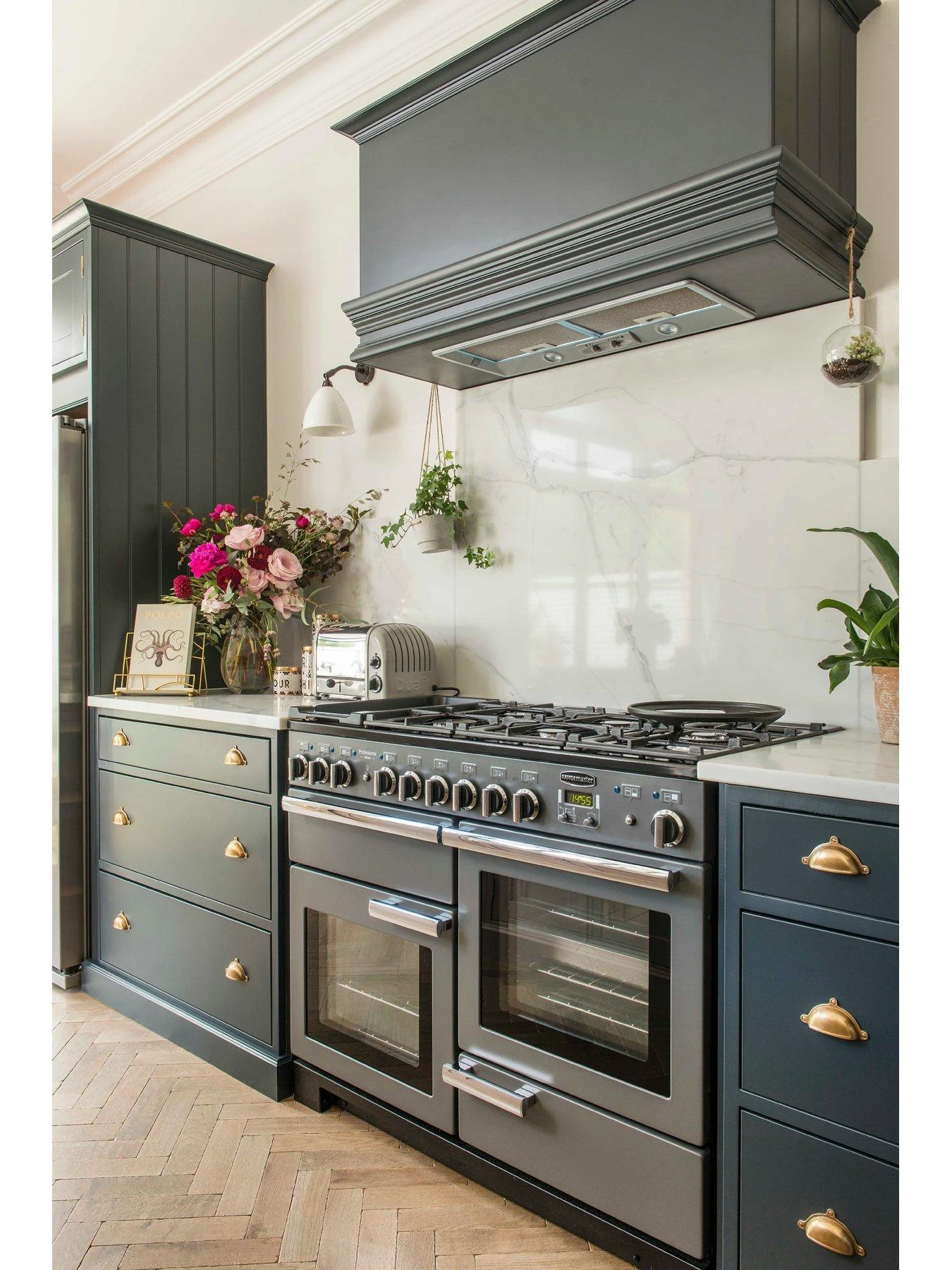 Rangemaster Professional Deluxe PDL110DFFSL/C 110cm Dual Fuel Range Cooker - Slate - A/A Rated 4 Rangemaster Professional Deluxe PDL110DFFSL/C 110cm Dual Fuel Range Cooker - Slate - A/A Rated - Image 2