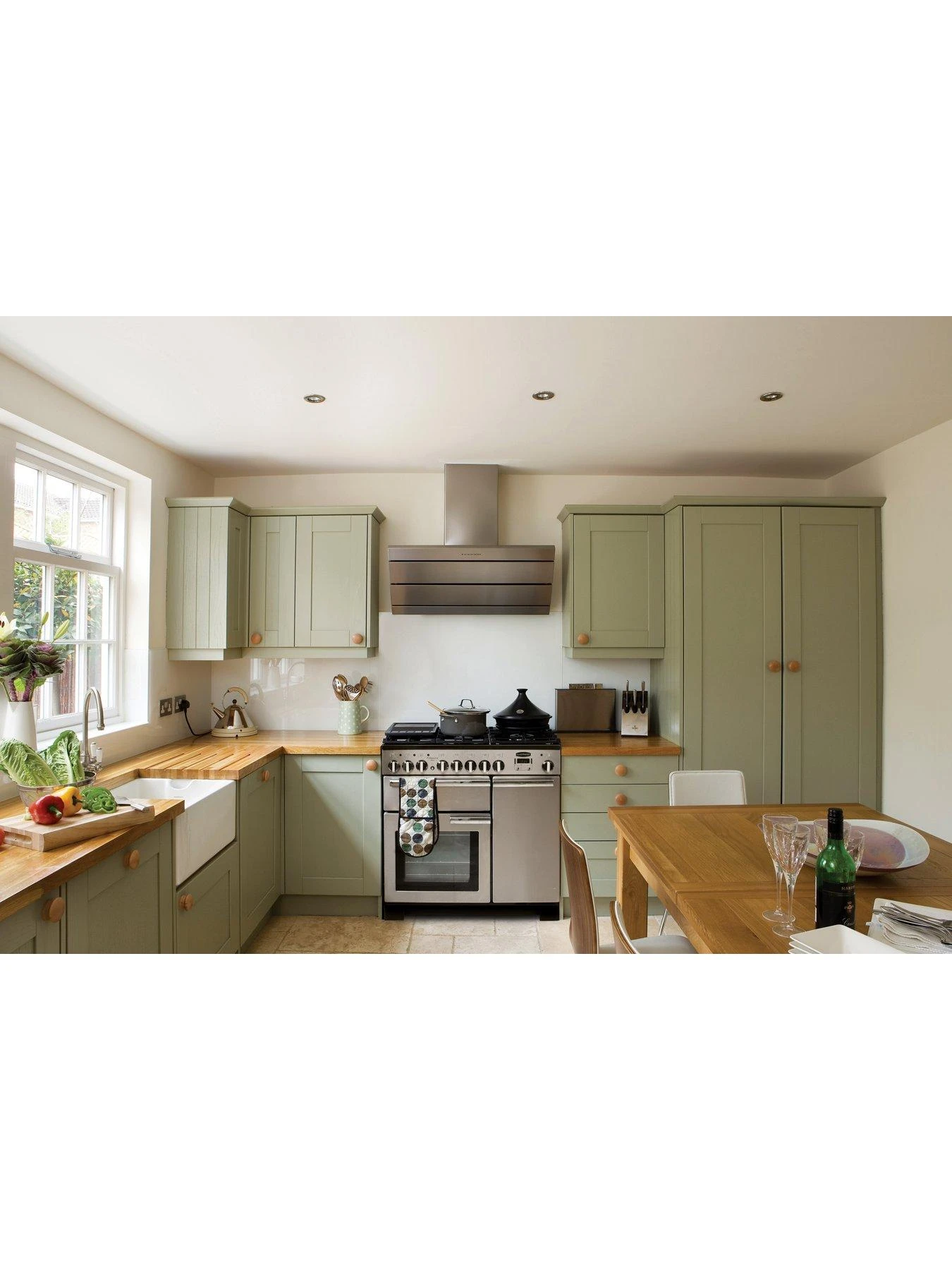 Rangemaster Professional Deluxe PDL110DFFSL/C 110cm Dual Fuel Range Cooker - Slate - A/A Rated 5 Rangemaster Professional Deluxe PDL110DFFSL/C 110cm Dual Fuel Range Cooker - Slate - A/A Rated - Image 3