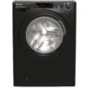 Candy CS148TWBB4 8kg 1400 Spin Washing Machine - Black -Appliance Pro VNT68 SQ1 0000000004 BLACK SLf