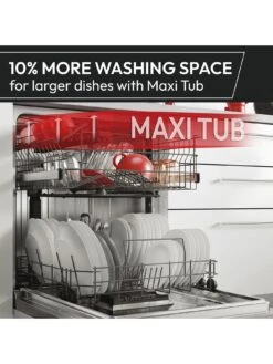 Hoover HI6B2F1PTS-80, 60cm Dishwasher, 16 Place Settings, B Energy, WIFI - Stainless Steel -Appliance Pro VO827 SQ5 0000000166 STAINLESS STEEL SLd3