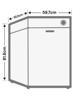 Candy CI6C4F1PMW-80, 60cm Dishwasher, 16 Place Settings, C Energy, Powerwash, WIFI (9.5) - White 15 Candy CI6C4F1PMW-80, 60cm Dishwasher, 16 Place Settings, C Energy, Powerwash, WIFI (9.5) - White -Appliance Pro VO82L SQ7 0000000013 WHITE ICf