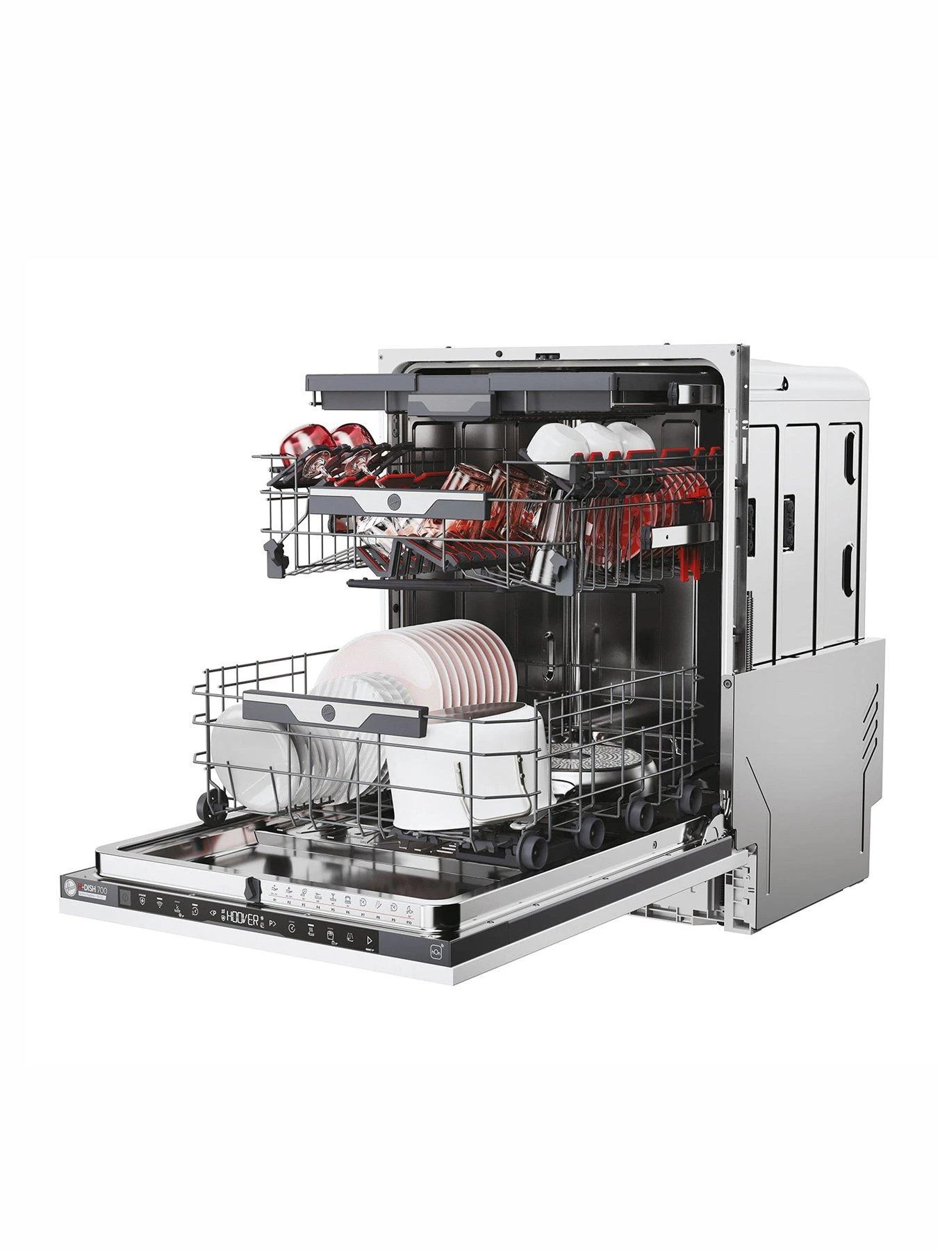 Hoover HI6C4S1PTA-80, 60cm Dishwasher, 16 Place Settings, C Energy, WIFI - Anthracite 5 Hoover HI6C4S1PTA-80, 60cm Dishwasher, 16 Place Settings, C Energy, WIFI - Anthracite - Image 3