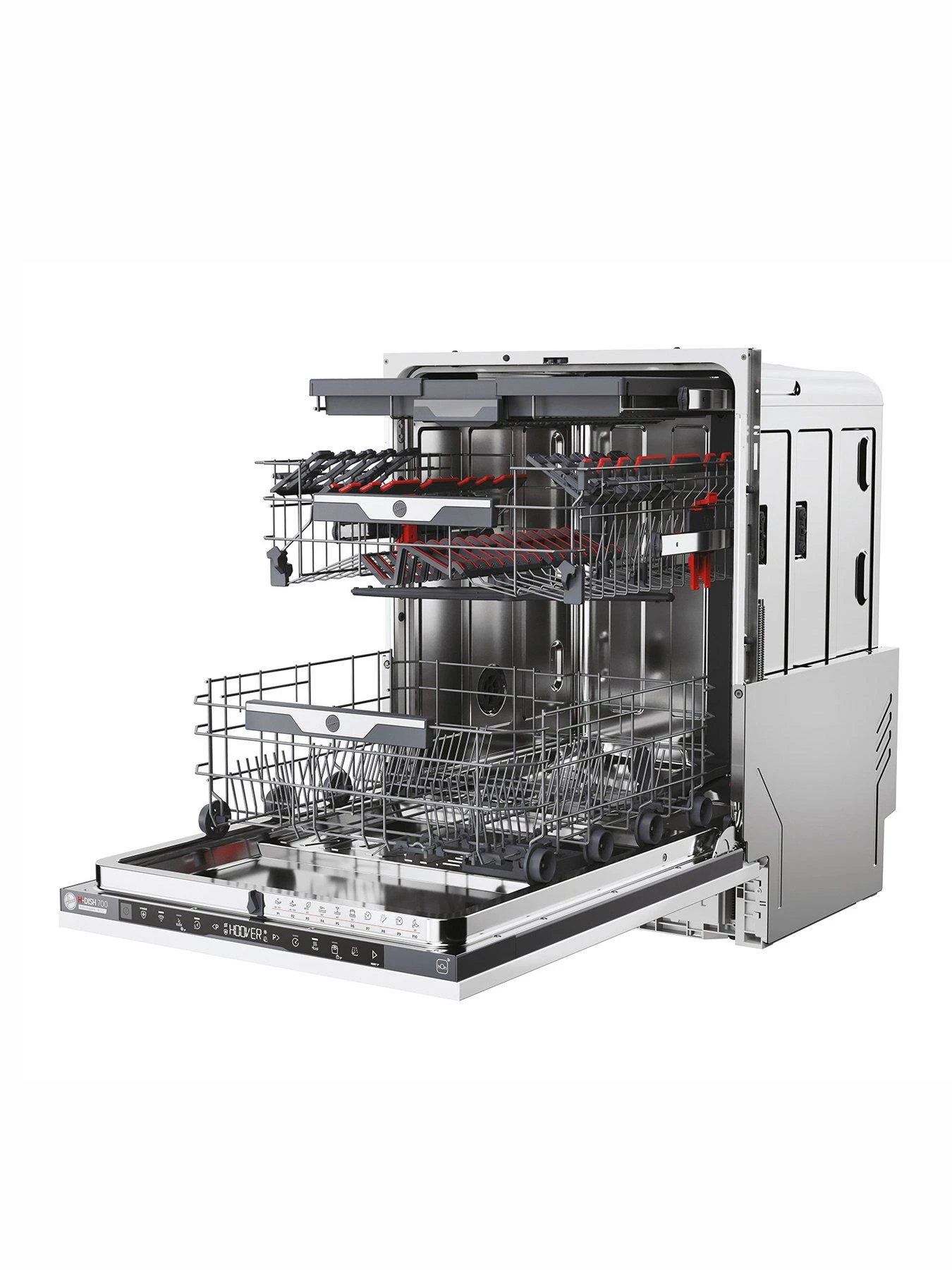 Hoover HI6C4S1PTA-80, 60cm Dishwasher, 16 Place Settings, C Energy, WIFI - Anthracite 6 Hoover HI6C4S1PTA-80, 60cm Dishwasher, 16 Place Settings, C Energy, WIFI - Anthracite - Image 4