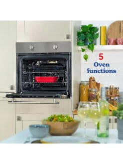 Russell Hobbs RHFEO7004SS Stainless Steel 70L Built In Electric Fan Oven -Appliance Pro VOQK4 SQ4 0000000166 STAINLESS STEEL SLd2