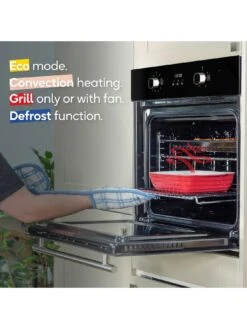 Russell Hobbs RHEO7005B 70L BUILT IN MULTIFUNCTIONAL ELECTRIC FAN OVEN Black 14 Russell Hobbs RHEO7005B 70L BUILT IN MULTIFUNCTIONAL ELECTRIC FAN OVEN Black -Appliance Pro VOQK5 SQ6 0000000004 BLACK SLd4