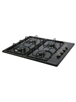 Russell Hobbs RH60GH401B 60cm 4 Burner Gas Hob - Black 11 Russell Hobbs RH60GH401B 60cm 4 Burner Gas Hob - Black -Appliance Pro VOQKI SQ2 0000000004 BLACK SLd