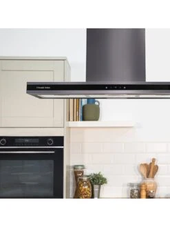 Russell Hobbs MIDNIGHT RHICH904DB 90CM ISLAND COOKER HOOD Black 14 Russell Hobbs MIDNIGHT RHICH904DB 90CM ISLAND COOKER HOOD Black -Appliance Pro VOQKU SQ5 0000000004 BLACK SLd3