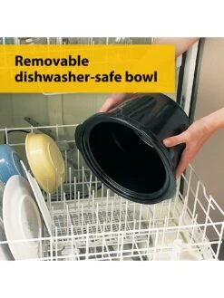 Crock-Pot Crockpot 1.8L Black Manual Slow Cooker -Appliance Pro VOVN7 SQ6 0000000004 BLACK SLd4