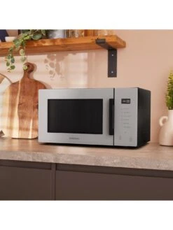 Samsung Bespoke MS23T5018AE/EU 23L Solo Microwave - White -Appliance Pro VOVNB SQ3 0000000099 N A SLd1