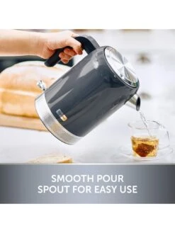 Breville High Gloss Kettle Grey -Appliance Pro VOVNM SQ3 0000000005 GREY SLd1