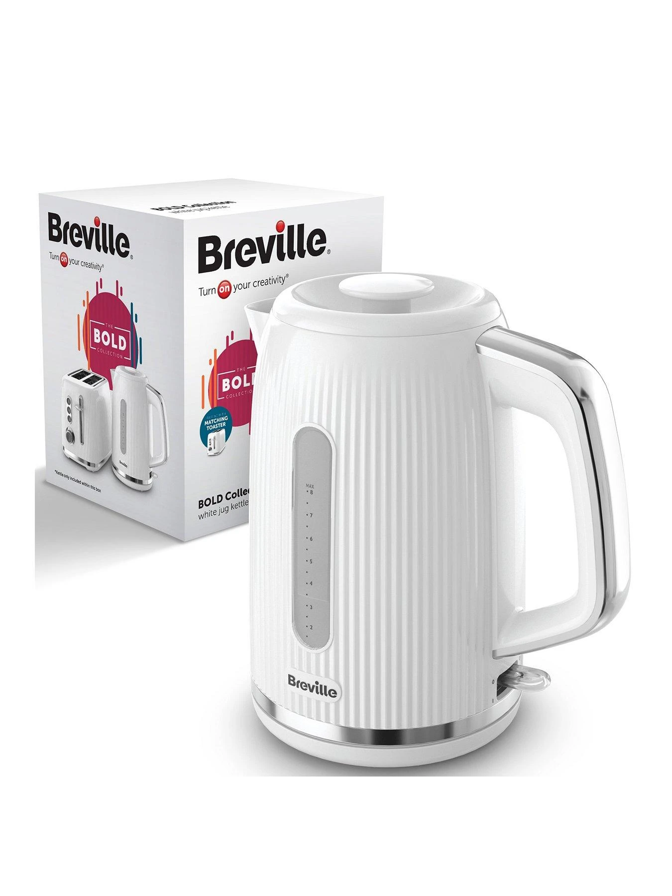 Breville Bold Kettle White 3 Breville Bold Kettle White