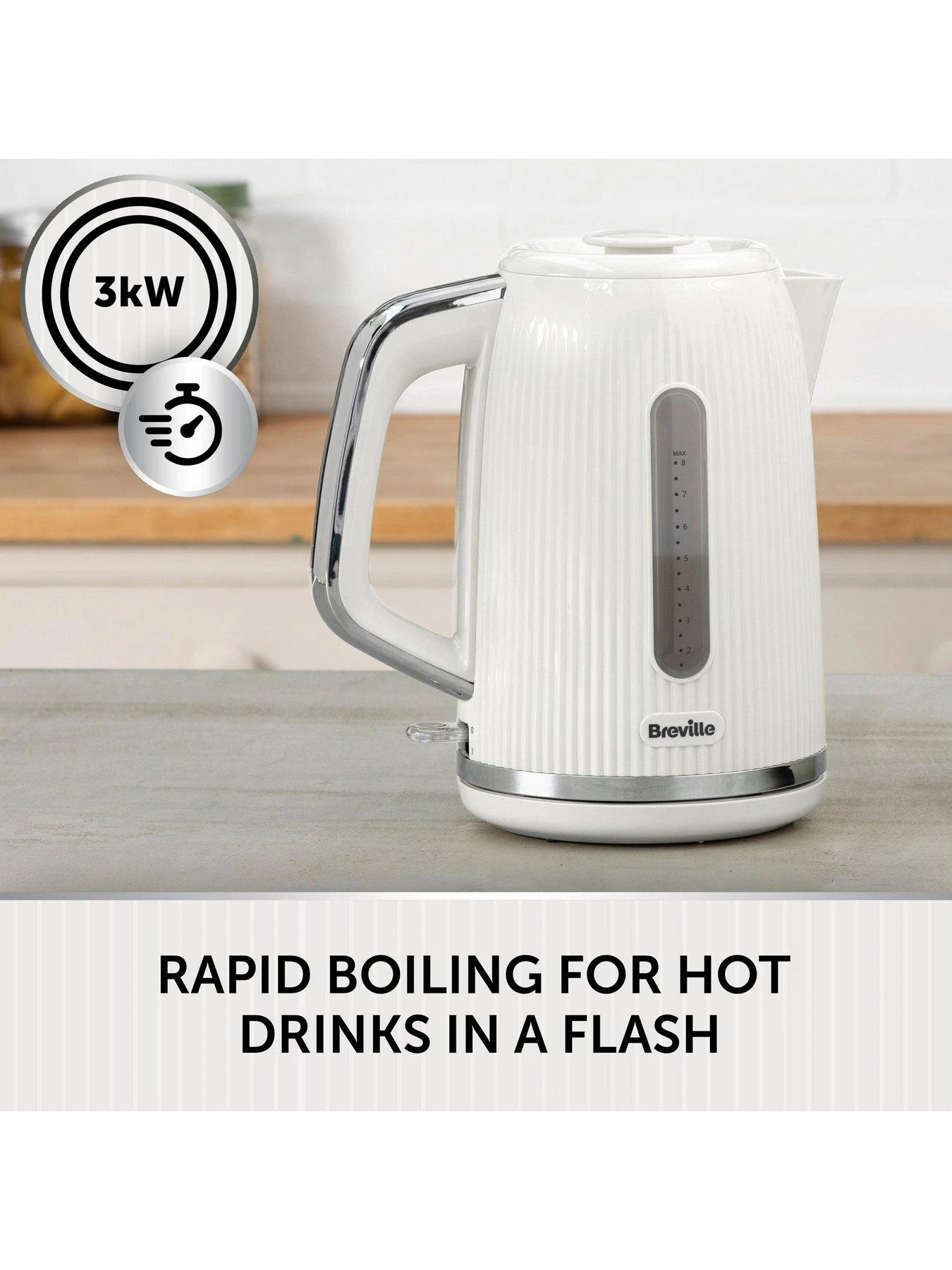 Breville Bold Kettle White 4 Breville Bold Kettle White - Image 2
